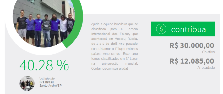 Crowdfunding for the Brazilian team